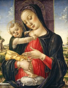 Madonna y el niño de Bartolomeo Vivarini