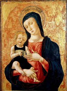 Virgen y niño de Bartolomeo Vivarini