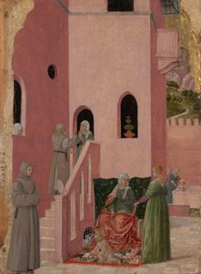 El Nacimiento de Santo Tomás de Aquino de Bartolomeo degli Erri