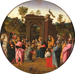 Adoración de los Magos de Bartolomeo di Giovanni