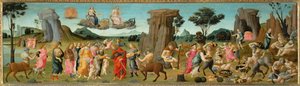 La boda de Tetis y Peleo, padres de Aquiles ...
