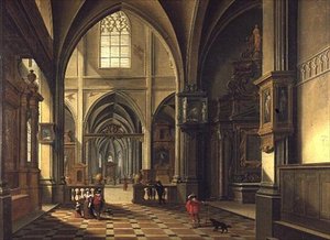 Interior de una Catedral