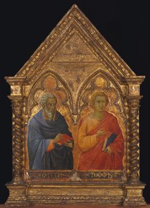 Santos Matías y Tomás, ca. 1350 de Bartolommeo Bulgarini