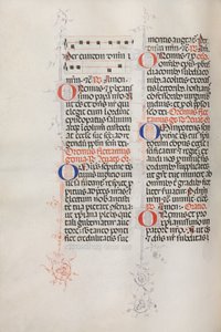 Misal: Fol. 146v: Música para varias oraciones..., 1469 de Bartolommeo Caporali