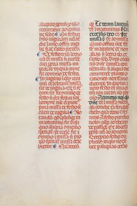 Misal: Fol. 173v: Música para Aleluya, etc. al comienzo de la Pascua, 1469 de Bartolommeo Caporali