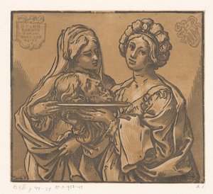 Herodías y Salomé con la cabeza de Juan el Bautista