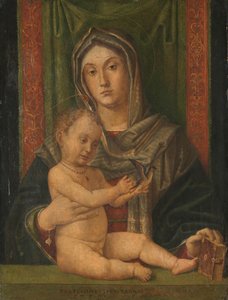 La Virgen y el Niño de Bartolommeo Montagna (workshop of)
