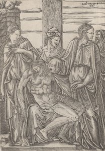 El descenso de la cruz, 1565 de Bartolommeo da Brescia