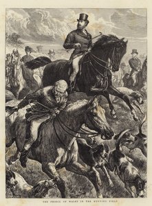 El Príncipe de Gales en el campo de caza de Basil Bradley