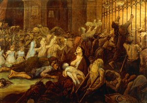 El santuario de Casalbordino (para El triunfo de la muerte de Gabriele d