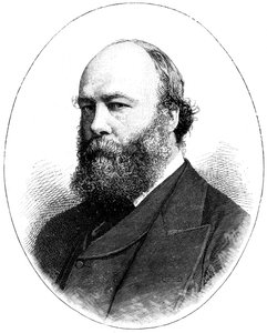 Lord Salisbury, estadista británico de Bassano Studio