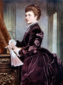 La Princesa Luisa, Duquesa de Argyll, finales del siglo XIX-principios del siglo XX de Bassano Studio