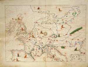 Europa, del Atlas del Mundo en treinta y tres Mapas