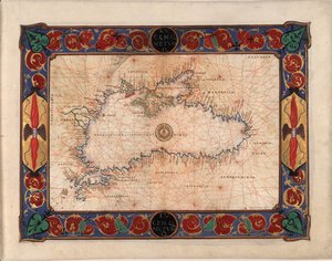 Mapa del Mar Negro incluyendo parte de la actual Rumania, Bulgaria, Turquía, Ucrania y Rusia