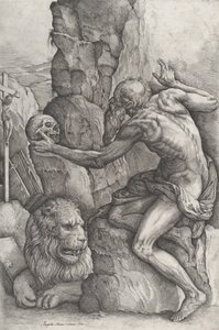 San Jerónimo de Battista Franco Veneziano