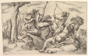 El Rapto de Dejanira de Battista Franco Veneziano