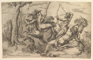 El Rapto de Dejanira de Battista Franco Veneziano
