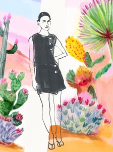 Estilo de moda del desierto