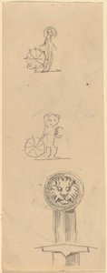 Hoja de Bocetos [recto] de Beatrice Godwin Whistler
