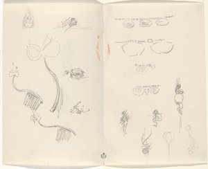 Estudios para Diseños de Joyas [verso]