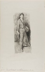 Conde Robert de Montesquiou de Beatrix Godwin Whistler