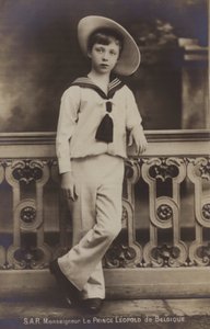 El Duque de Brabante, Príncipe Leopoldo de Bélgica de Belgian Photographer