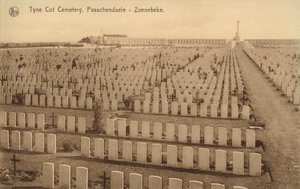 Cementerio de Tyne Cot en Passchendaele de Belgian Photographer