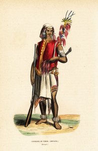 Guerrero Atoni de Kupang, Timor Occidental, Indonesia de Belgian School