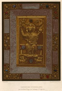 Cubierta de Evangelio por el Fraile Hugo de la Abadía de Oignies