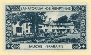 Sanatorio De Hemptinne, Jauche, Brabante, Bélgica de Belgian School