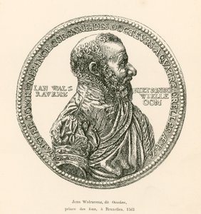 Jean Walravenz, llamado Oomken, príncipe de los locos, en Bruselas, 1563 de Belgian School