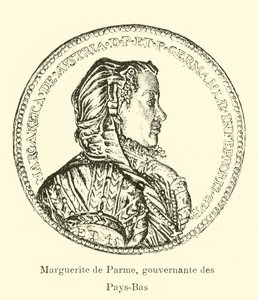 Margarita de Parma, Gobernadora de los Países Bajos Españoles de Belgian School