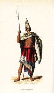 Nativo de la isla de Rote, Nusa Tenggara Oriental, Indonesia de Belgian School