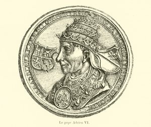 Papa Adriano VI de Belgian School
