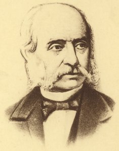 Retrato de Henri Vieuxtemps de Belgian School