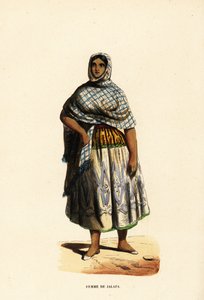 Mujer de la ciudad de Xalapa, Veracruz, México de Belgian School