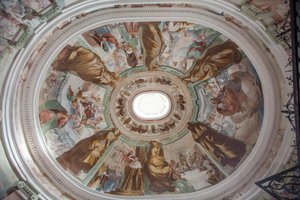 Bóveda con escenas bíblicas de Benedetto Crespi