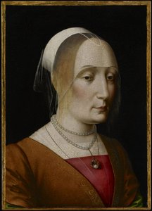 Retrato de una joven de Benedetto Ghirlandaio