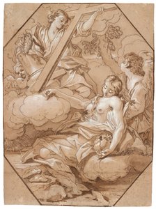 El Éxtasis de Santa María Magdalena, c.1715-19