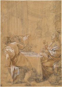 La cena en Emaús de Benedetto Luti