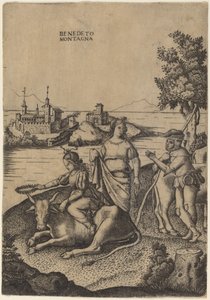 El rapto de Europa de Benedetto Montagna