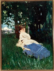 Donna Erminia (óleo sobre lienzo)