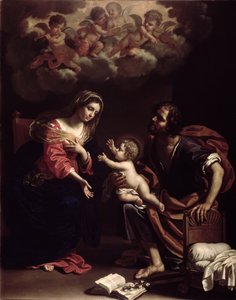 La Sagrada Familia, 1682 de Benedetto the Younger Gennari
