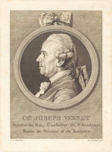 Claude Joseph Vernet de Benedict Alphonse Nicolet after Charles Nicolas Cochin II