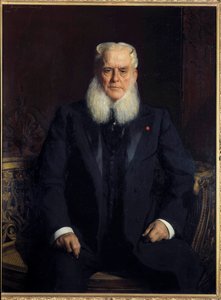 Retrato de Alfred Chauchard (1821-1909), fundador de las tiendas del Louvre, coleccionista, donante de los Museos Nacionales