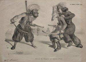 Posiciones de poder sobre la cuestión de Oriente