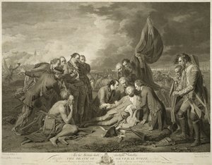 La Muerte del General Wolfe, 1 de enero de Benjamin (after) West
