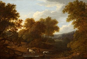 Vista de la Iglesia de Weston y Lansdown de Benjamin Barker