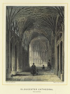 Catedral de Gloucester, los claustros de Benjamin Baud