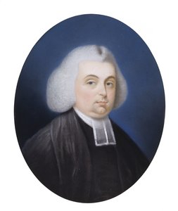 Retrato del Reverendo James Diman de Benjamin Blyth